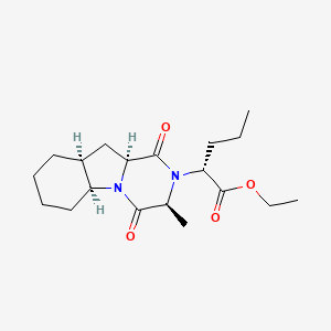molecular formula C19H30N2O4 B13410746 R-Perindopril Diketopiperazine 