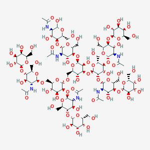 molecular formula C90H150N6O66 B13410806 NA4 N-Glycan 