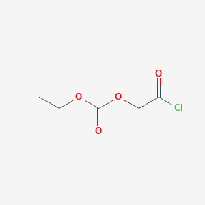 molecular formula C5H7ClO4 B13410828 Glycoloyl Chloride Ethyl Carbonate 
