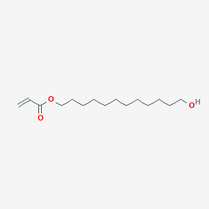 molecular formula C15H28O3 B13410887 12-Hydroxydodecyl Acrylate (Stabilized) 