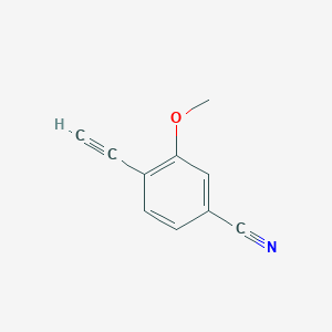 4-Ethynyl-3-methoxybenzonitrile
