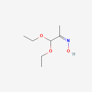 molecular formula C7H15NO3 B13410916 1,1-Diethoxypropan-2-one Oxime 