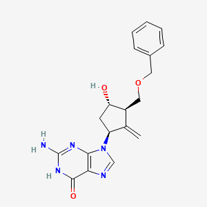 molecular formula C19H21N5O3 B13410966 3-Benzyl Entecavir 