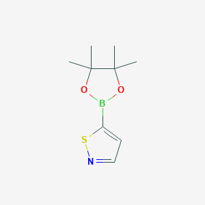 5-(4,4,5,5-Tetramethyl-1,3,2-dioxaborolan-2-yl)isothiazole