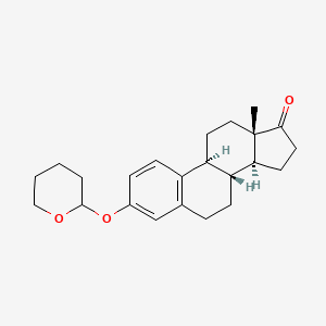 molecular formula C23H30O3 B13411268 Estrone THP Ether 
