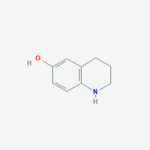molecular formula C9H11NO B134114 1,2,3,4-Tetrahydroquinolin-6-ol CAS No. 3373-00-0