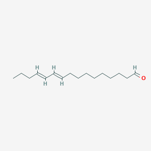 molecular formula C16H28O B134115 10,12-Hexadecadienal CAS No. 69977-24-8