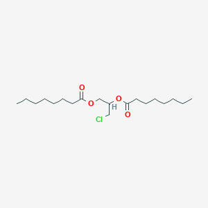 molecular formula C19H35ClO4 B13411846 1,2-Dioctanoyl-3-chloropropanediol 