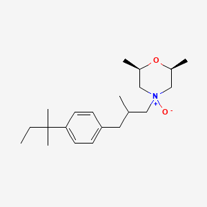 molecular formula C21H35NO2 B13411897 Amorolfine EP Impurity A CAS No. 78613-39-5