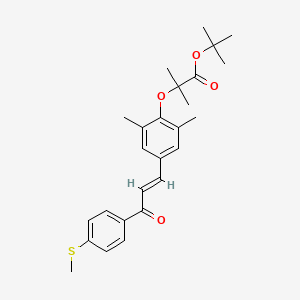 molecular formula C26H32O4S B13411919 O-Trimethyl GFT-505 