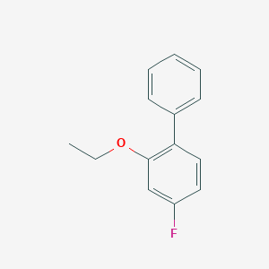 molecular formula C14H13FO B13411959 2-Ethoxy-4-fluorobiphenyl 