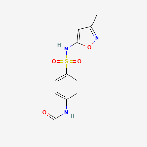 molecular formula C12H13N3O4S B13412042 N-Acetyl Isosulfamethoxazole 