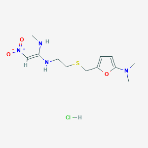 molecular formula C12H21ClN4O3S B13412064 Rantidine HCL 