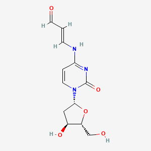 molecular formula C12H15N3O5 B13412067 2'-Deoxy-N-(3-oxo-1-propenyl)cytidine 