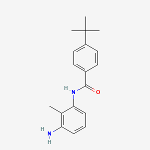 N-(3-Amino-2-methylphenyl)-4-(tert-butyl)benzamide