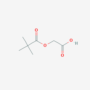 molecular formula C7H12O4 B13412116 2-(Pivaloyloxy)acetic acid 