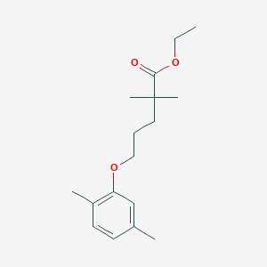 molecular formula C17H26O3 B13412117 Gemfibrozil Ethyl Ester 