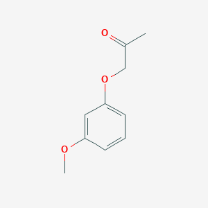 molecular formula C10H12O3 B13412132 1-(3-Methoxyphenoxy)-2-propanone CAS No. 6437-63-4