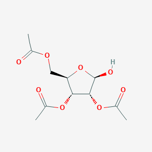 molecular formula C11H16O8 B13412203 2,3,5-Triacetyl beta-D-Ribofuranose CAS No. 65024-85-3