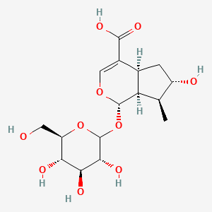 molecular formula C16H24O10 B13412249 Loganicacid 