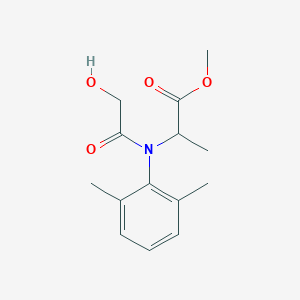 molecular formula C14H19NO4 B13412338 Metalaxyl-O-desmethyl CAS No. 66637-79-4