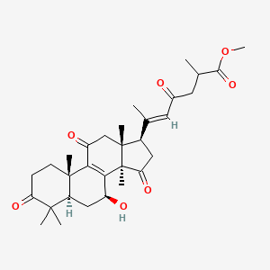 molecular formula C31H42O7 B13412417 Methyl ganoderenate D 