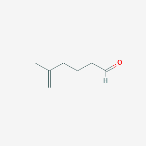 molecular formula C7H12O B13412436 5-Methyl-5-hexenal 