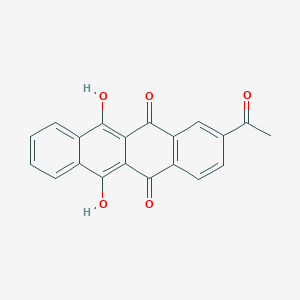 molecular formula C20H12O5 B13412447 Dianhydro Idarubicinaglycone 