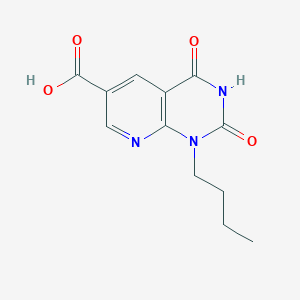 1-Butyl-2,4-dioxopyrido[2,3-d]pyrimidine-6-carboxylic acid