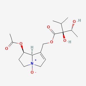 molecular formula C17H27NO7 B13412641 7-Acetylintermedine N-oxide 