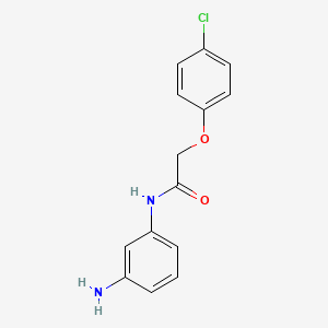 N-(3-Aminophenyl)-2-(4-chlorophenoxy)acetamide