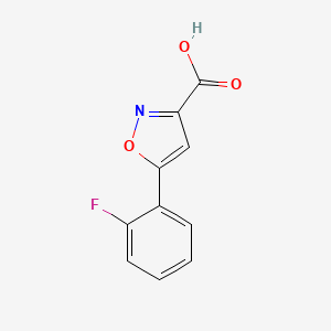 5-(2-fluorophenyl)isoxazole-3-carboxylic acid
