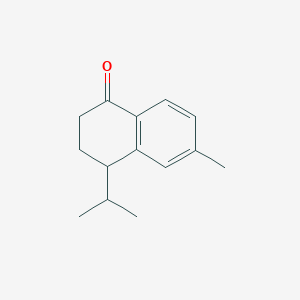 molecular formula C14H18O B13412831 4-Isopropyl-6-methyltetralone CAS No. 57494-10-7