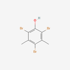 molecular formula C8H7Br3O B13412852 2,4,6-Tribromo-3,5-dimethylphenol CAS No. 58170-32-4