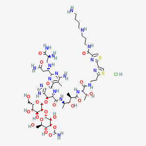molecular formula C57H90ClN19O21S2 B13412958 Bleomycin A5 hydrochloride 