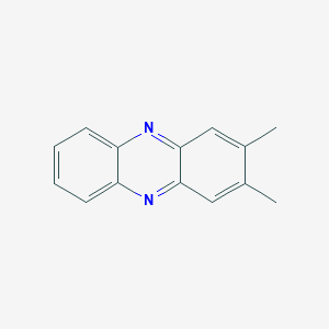 molecular formula C14H12N2 B13413215 2,3-Dimethylphenazine CAS No. 6479-88-5