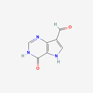 molecular formula C7H5N3O2 B13413345 Bvrxdffpqaiffp-uhfffaoysa- 