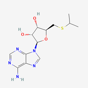 molecular formula C13H19N5O3S B13413369 5'-Isopropylthioadenosine 