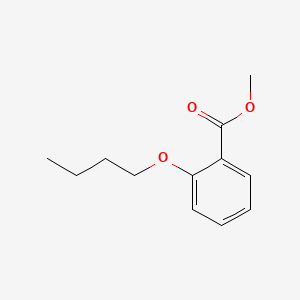 molecular formula C12H16O3 B13413450 Methyl 2-butoxybenzoate CAS No. 5446-96-8
