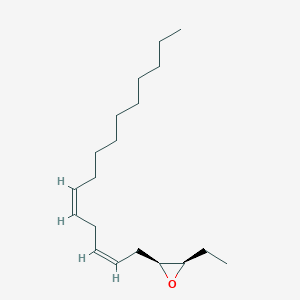 molecular formula C19H34O B13413452 3R,4S-Epoxy-6Z,9Z-nonadecadiene 
