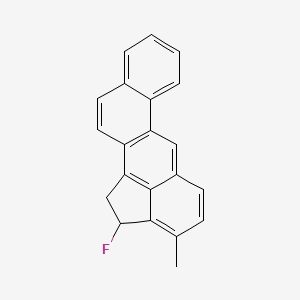 molecular formula C21H15F B13413525 2-Fluoro-3-methylcholanthrene CAS No. 73771-72-9