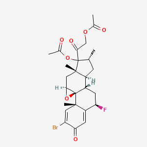 molecular formula C26H30BrFO7 B13413541 Einecs 260-962-4 CAS No. 57789-28-3