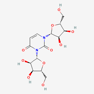 molecular formula C14H20N2O10 B13413664 3-beta-D-Ribofuranosyluridine 