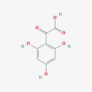 molecular formula C8H6O6 B13413811 2,4,6-Trihydroxyphenylglyoxylic acid 