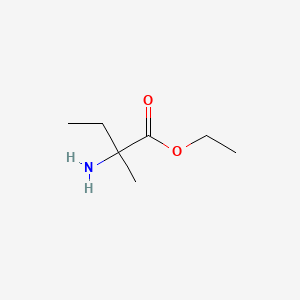 molecular formula C7H15NO2 B13413914 Ethyl 2-amino-2-methylbutyrate CAS No. 56247-82-6