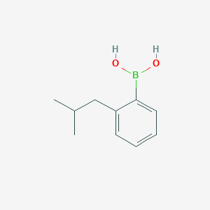 molecular formula C10H15BO2 B13414093 2-Isobutylphenylboronic acid 