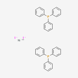 molecular formula C36H30I2NiP2 B13414098 Acid Red 362 