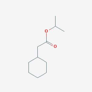 molecular formula C11H20O2 B13414143 Propan-2-yl cyclohexylacetate CAS No. 60784-57-8