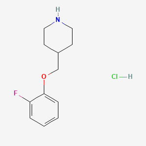 4-[(2-Fluorophenoxy)methyl]piperidine hydrochloride