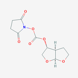 molecular formula C11H13NO7 B13414257 BIS THF HNS Derivative 3 